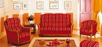 Fauteuil-brianform-rosinicabriolet-fauteuil de complément-boiserie teinte merisier-saverne-style
